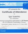 JCI Presenter
