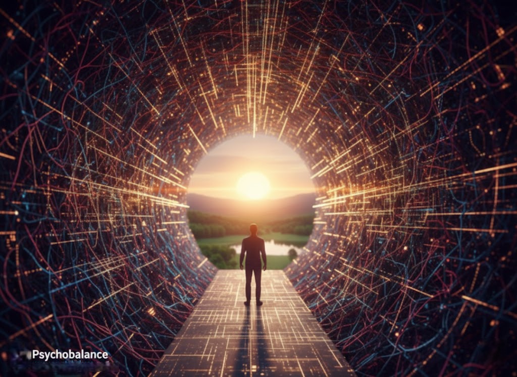 Тривога, яка не минає: символічне зображення виходу з тунелю до спокійного життя завдяки КПТ терапії у Psychobalance